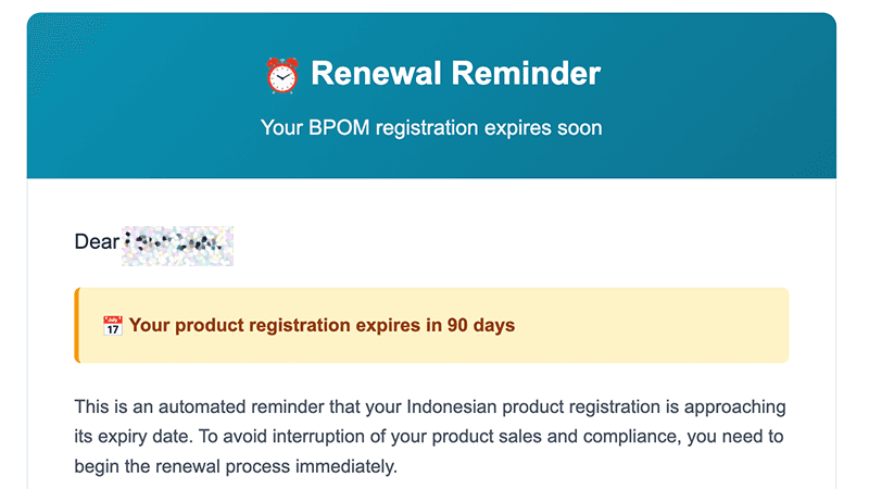 Intelligent Renewal Management interface screenshot